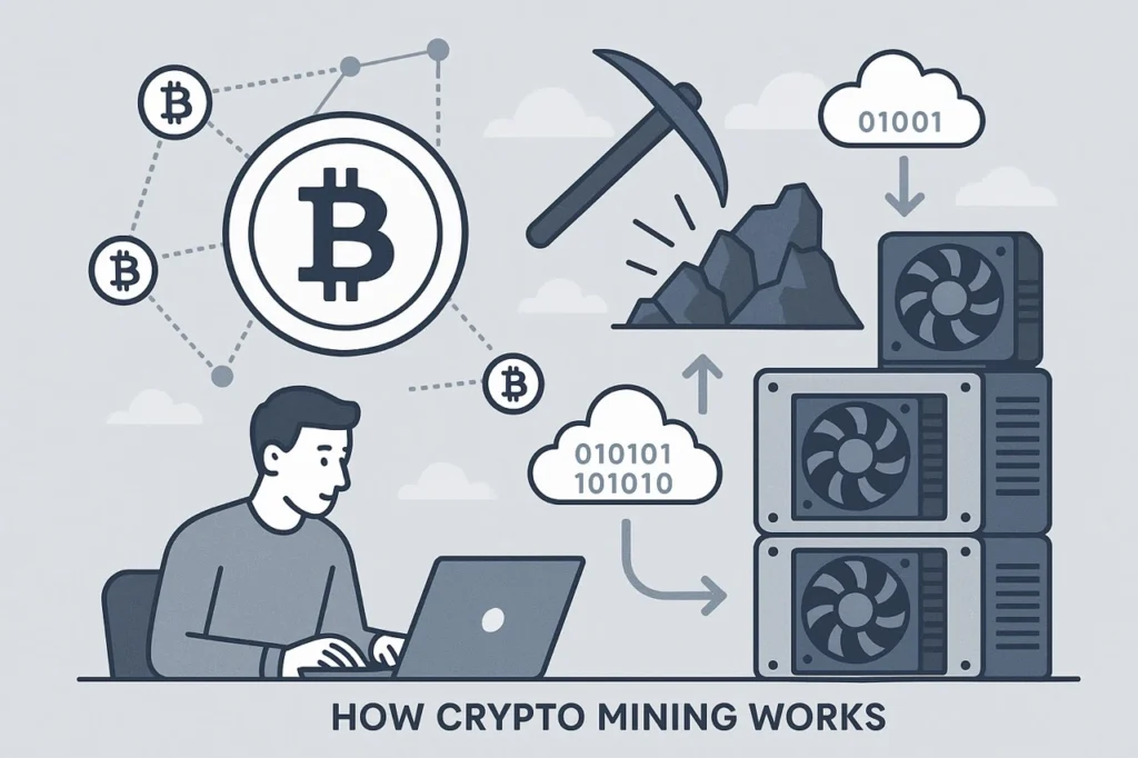 how crypto mining works