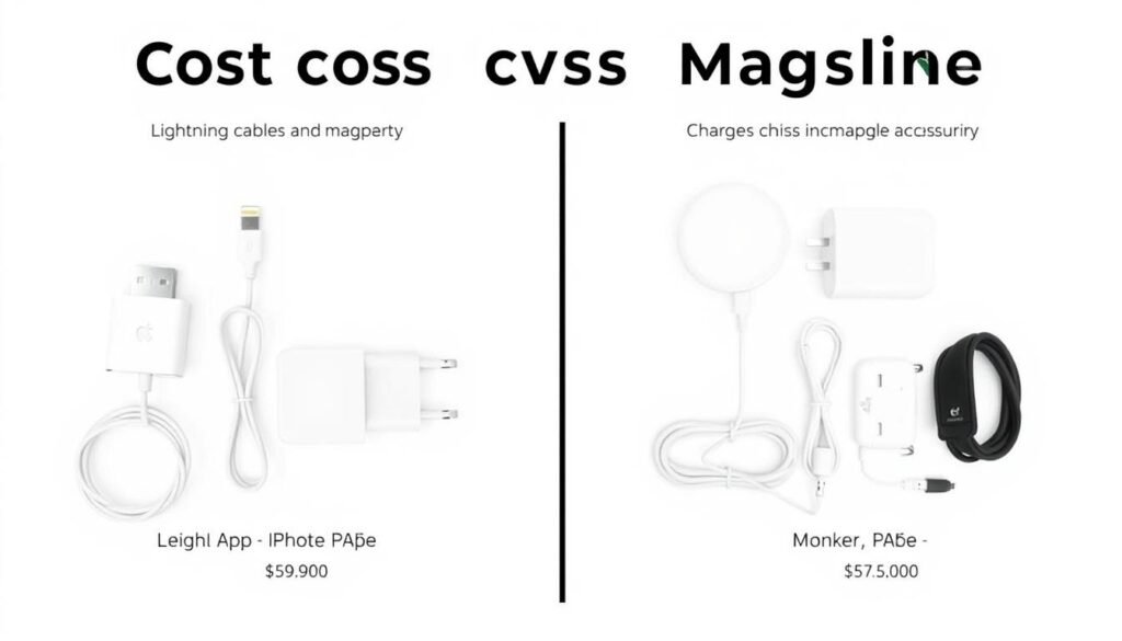 iPhone MagSafe charging comparison cost analysis iPhone MagSafe charging comparison cost analysis