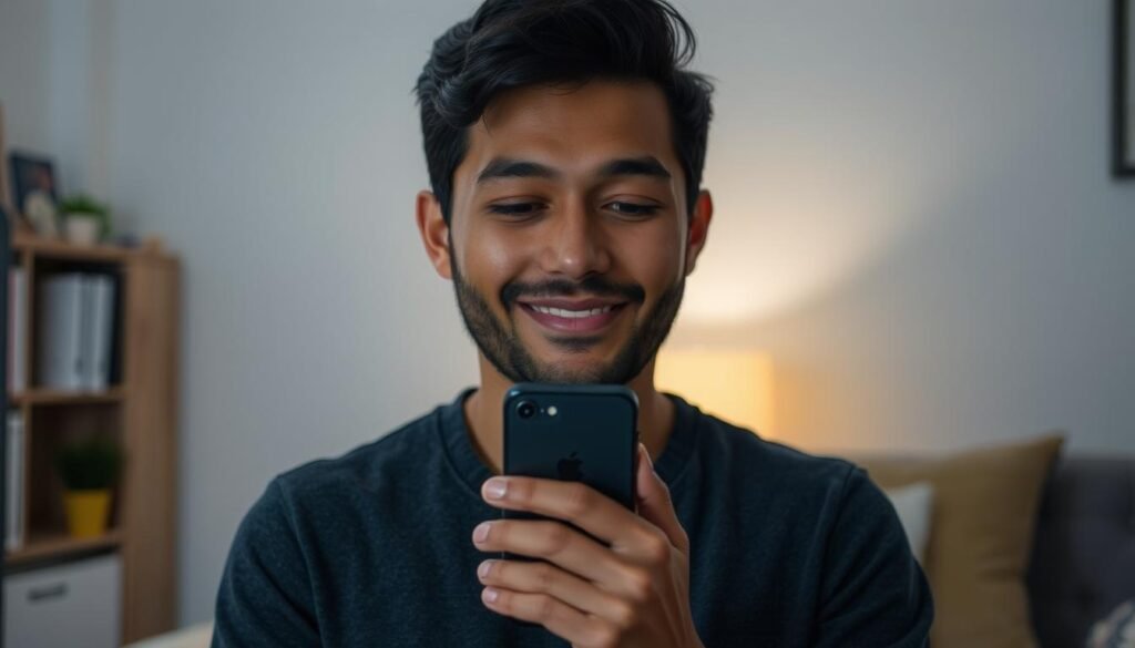 person implementing proper iphone charging habits tips person implementing proper iphone charging habits tips