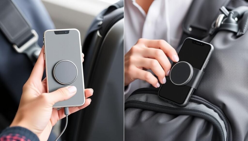 portable iphone magnetic charger holder for travel use portable iphone magnetic charger holder for travel use