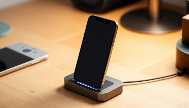 iphone charger with stand